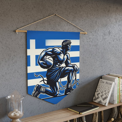 Flag Village Greece Flag Pennant Sporting Home Wall decoration GRC0001