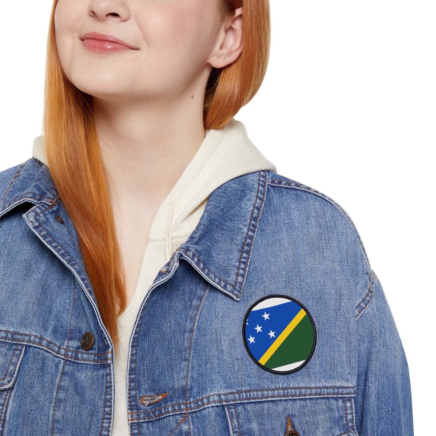 Flag Village Solomon Islands Flag Embroidery Iron-On Patches