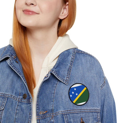 Flag Village Solomon Islands Flag Embroidery Iron-On Patches