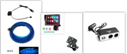 Flag Village Auto Tools 7 IPS Car Smart Screen Wireless Carplay Auto Mobile Phone Projection Screen Navigation