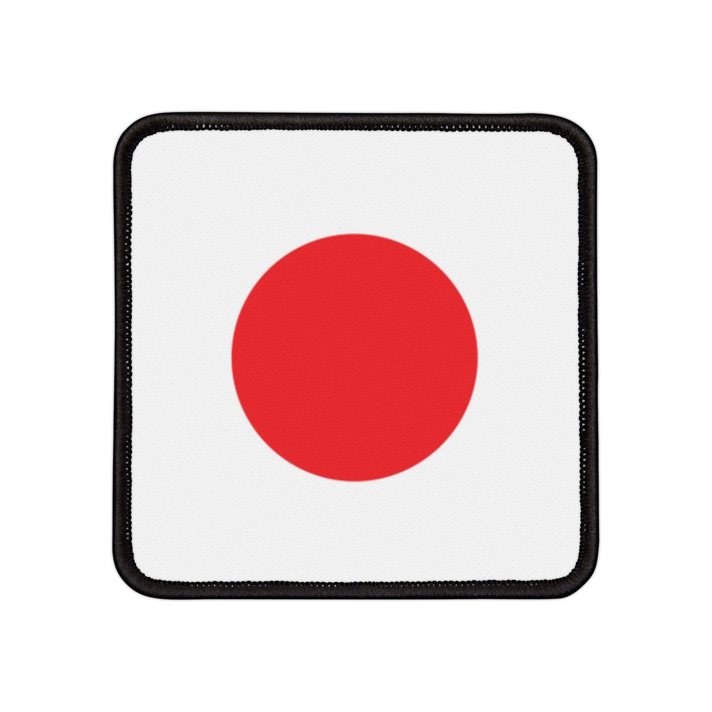 Flag Village Japan Flag Embroidery Iron-On Patches
