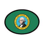 Flag Village Washington State Flag Embroidered Iron-On Patch