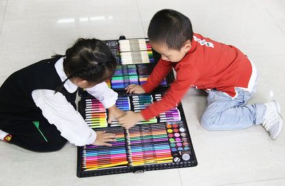 Flag Village Children's Drawing Pen Set Watercolor Pen Gift Box