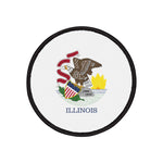 Flag Village Illinois State Flag Embroidery Iron-On Patches