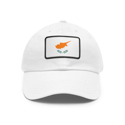 Flag Village Cyprus Flag Hat Cap with Leather Patch