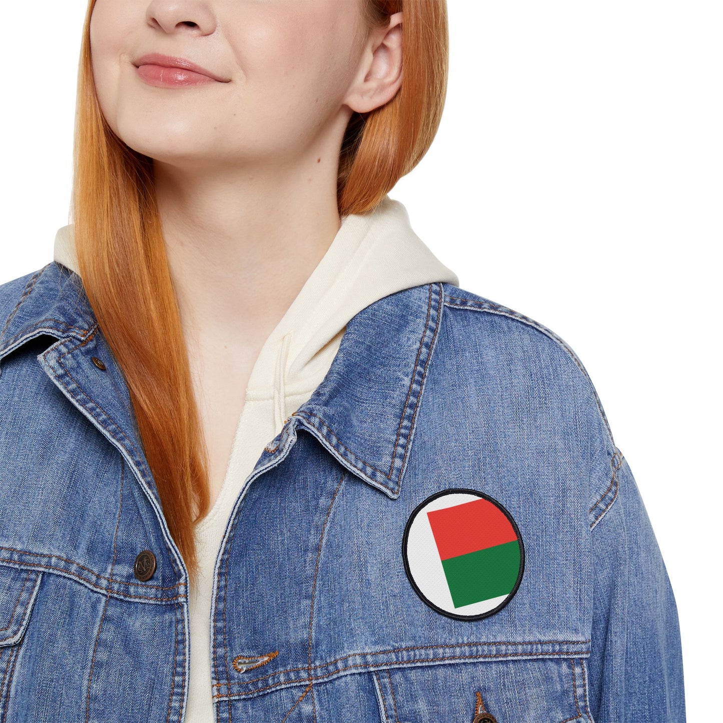 Flag Village Madagascar Flag Embroidery Iron-On Patches