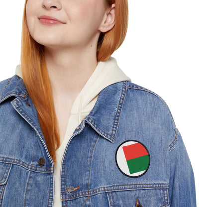 Flag Village Madagascar Flag Embroidery Iron-On Patches