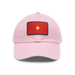 Flag Village Vietnam Flag Hat Cap with Leather Patch
