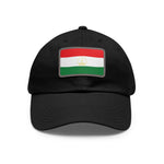 Flag Village Tajikistan Flag Hat Cap with Leather Patch