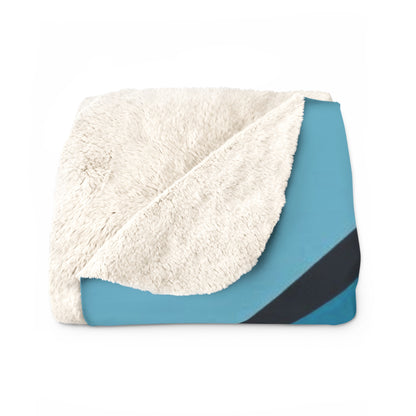 Flag Village Kazakhstan Sporting Flag Sherpa Fleece Blanket KAZ0007