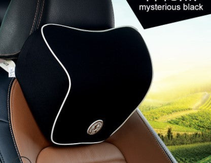 Flag Village Auto Tools Car Memory Cotton Lumbar Suit Pillow Back Pad Waist Car Interior Seat Four Seasons Universal New Slow Rebound