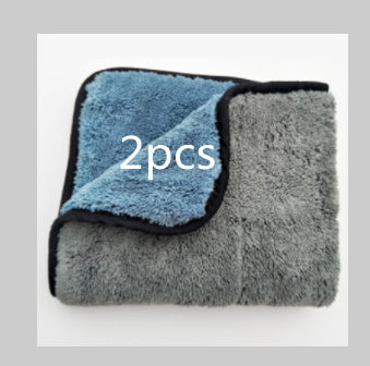 Flag Village Auto Tools Microfiber Car Wash Towel Absorbent Car Supplies Cleaning Cloth