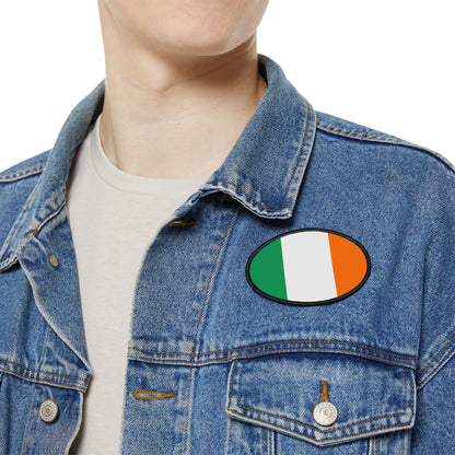 Flag Village Ireland Flag Embroidery Iron-On Patches