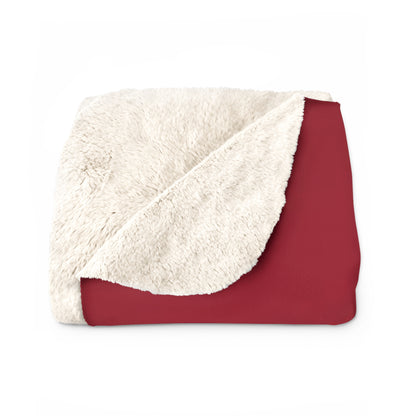 Flag Village Kyrgyzstan Sporting Flag Sherpa Fleece Blanket KGZ0001