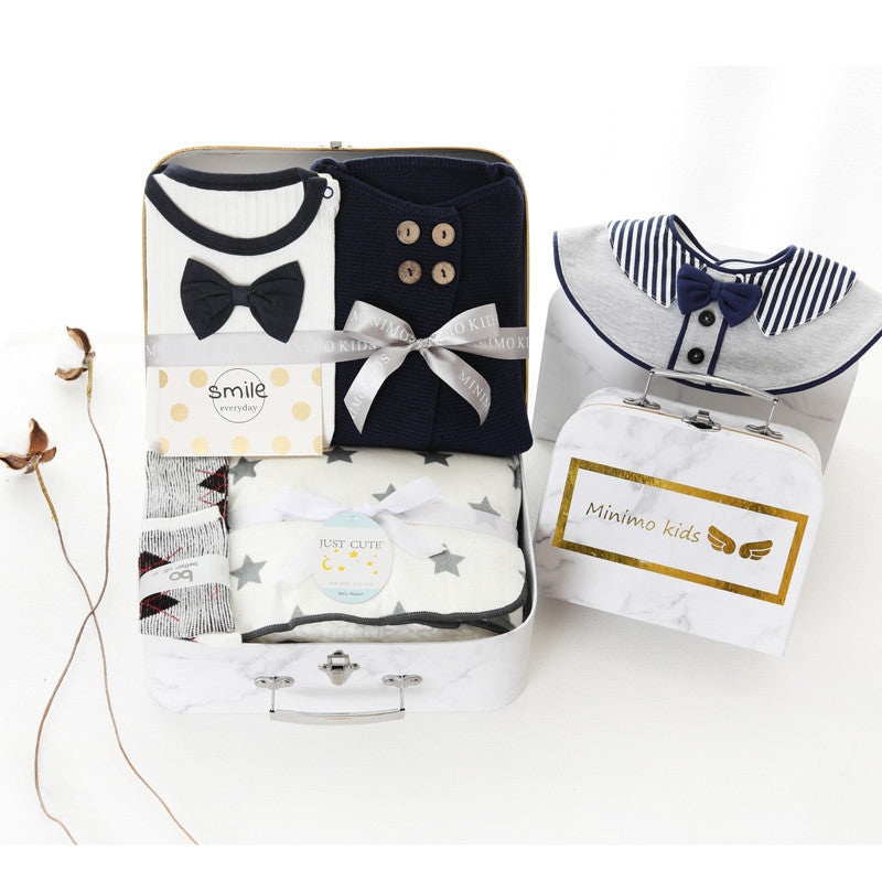 Flag Village Newborn Baby Gift Box Newborn Baby Products Clothes Set