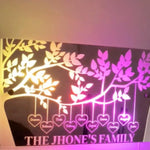 Flag Village Personalized Name Mirror Light For Bedroom LED Light Up Mirror For Wall Custom Photo Christmas Valentine's Day Wedding Gifts