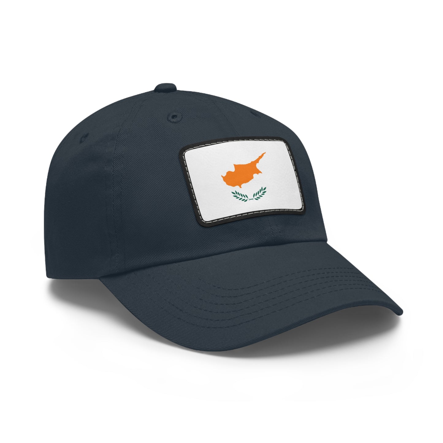 Flag Village Cyprus Flag Hat Cap with Leather Patch