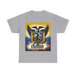 Flag Village Ecuador Sporting Flag T-SHIRT Heavy Cotton Tee ECU0007