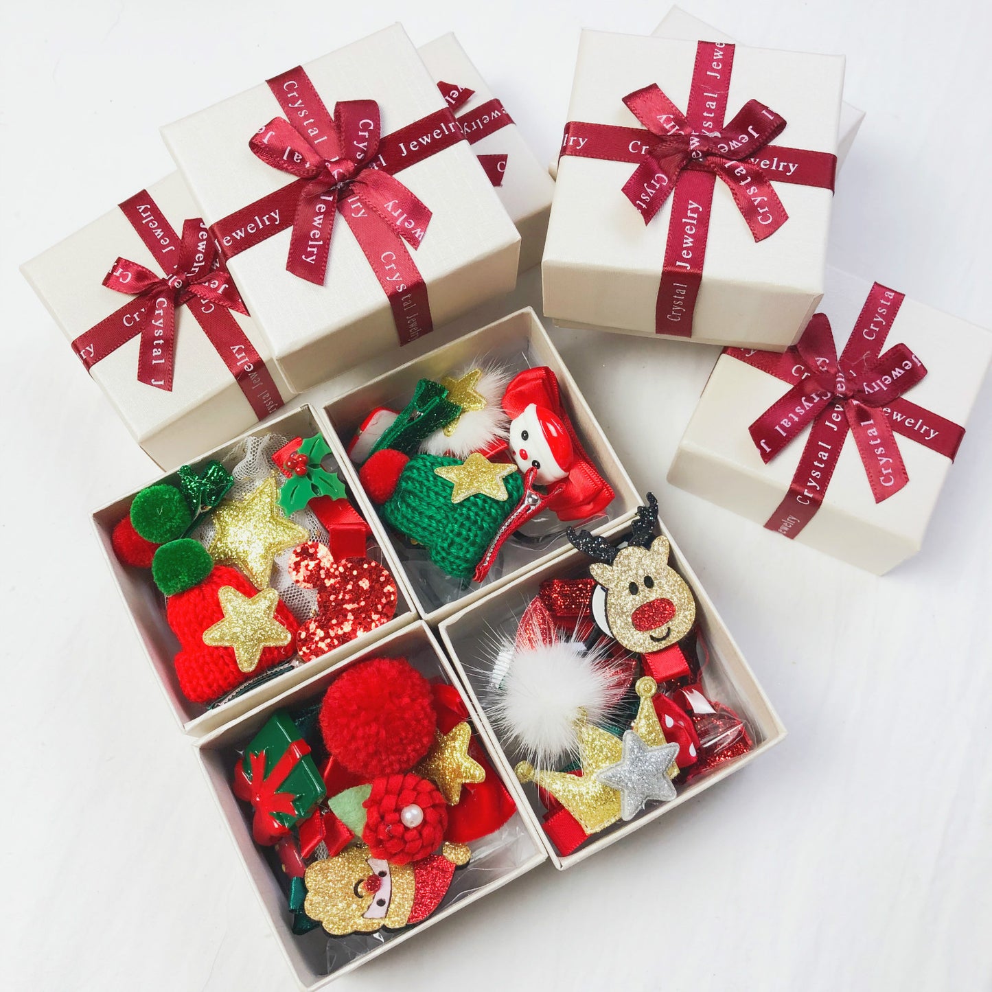Flag Village Girls hair accessories gift box christmas set