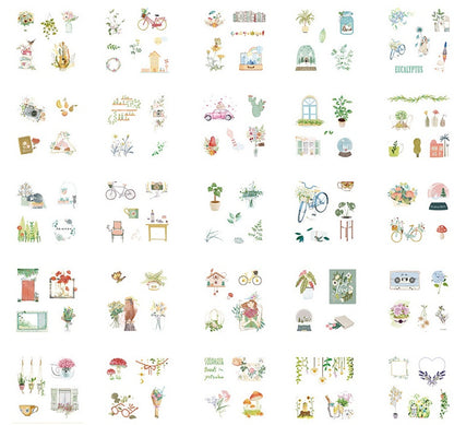Flag Village Gift box set sticker