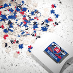 Flag Village Slovakia Sporting Flag Jigsaw Puzzle