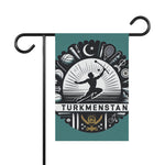 Flag Village Turkmenistan Flag Sporting Garden & House Banner TKM0001