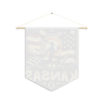 Flag Village Kansas State Flag Pennant Sporting Home Wall decoration KS0002