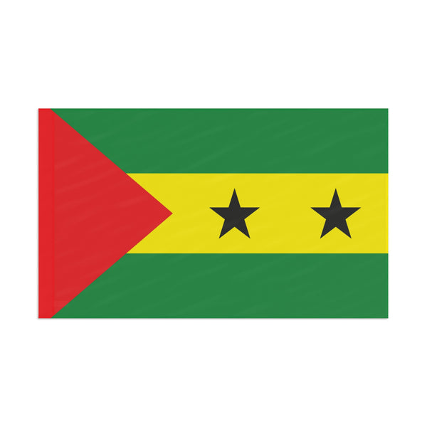Flag Village Sao Tome And Principe 18" x 12" / 36" x 24" / 60" x 36"