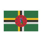 Flag Village Dominica Flag 18" x 12" / 36" x 24" / 60" x 36"