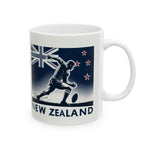 Flag Village New Zealand Sporting Flag Ceramic Coffee Mug