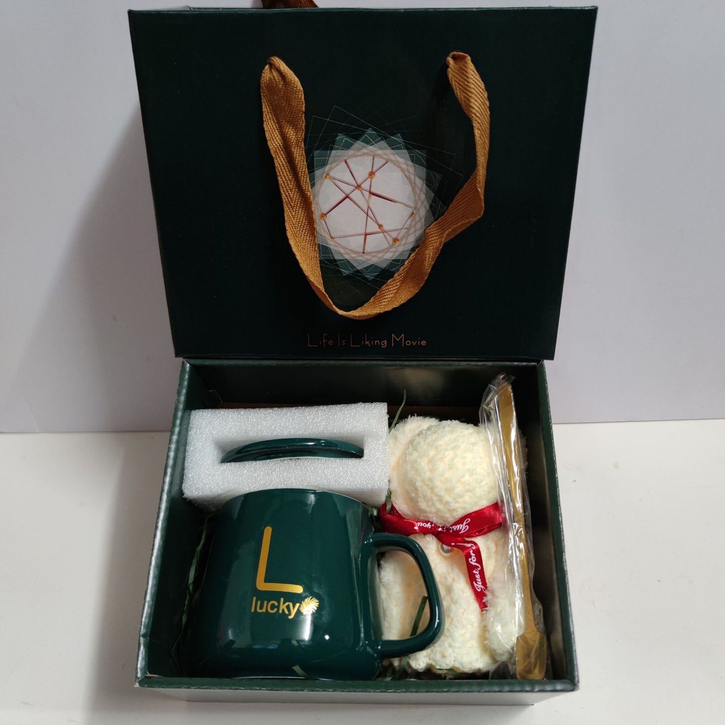 Flag Village Ceramic Cup Gift Box Opening Gift Activity Gift Wedding Favors