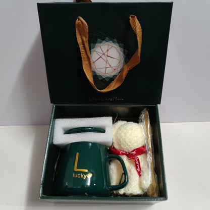 Flag Village Ceramic Cup Gift Box Opening Gift Activity Gift Wedding Favors