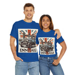 Flag Village UK Vintage Car Flag T-SHIRT Heavy Cotton Tee UK0003