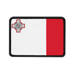 Flag Village Malta Flag Embroidery Iron-On Patches