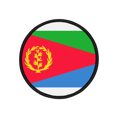 Flag Village Eritrea Flag Embroidery Iron-On Patches