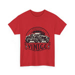 Flag Village USA Vintage Car Flag T-SHIRT Heavy Cotton Tee USA0007