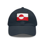 Flag Village Greenland Flag Hat Cap with Leather Patch