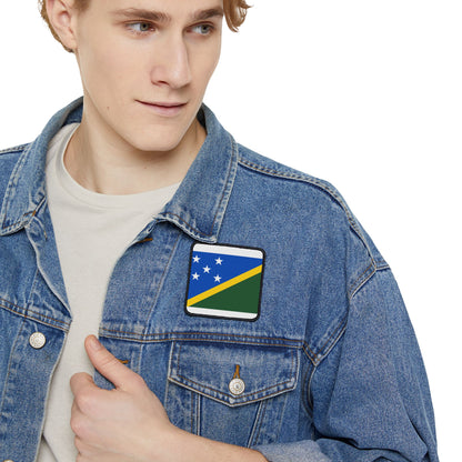 Flag Village Solomon Islands Flag Embroidery Iron-On Patches