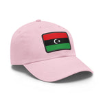 Flag Village Libya Flag Hat Cap with Leather Patch