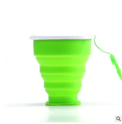 Flag Village Outdoor Portable Collapsible Water Cup Multi-function Creative Water Cup