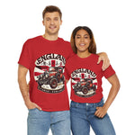 Flag Village UK Vintage Car Flag T-SHIRT Heavy Cotton Tee UK0023