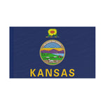 Flag Village USA Kansas State Flag 18" x 12" / 36" x 24" / 60" x 36"