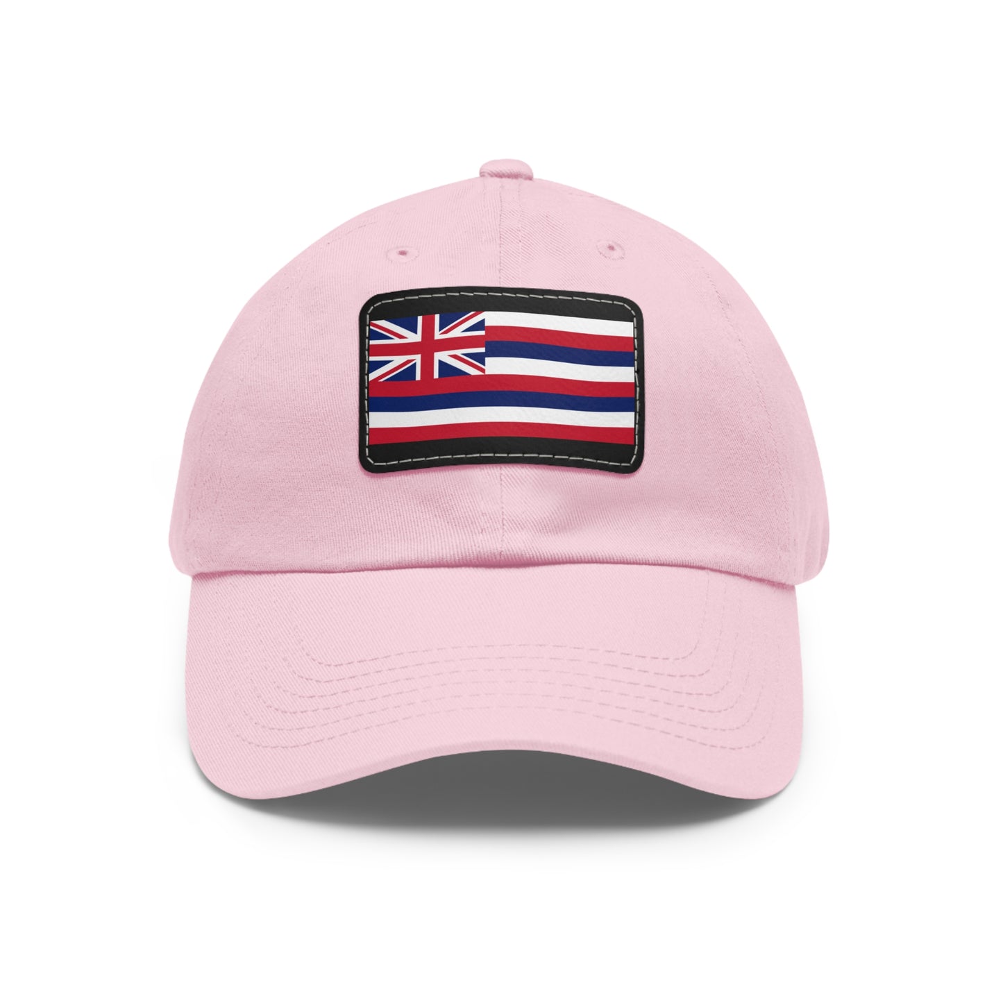 Flag Village USA Hawaii State Flag Hat Cap with Leather Patch