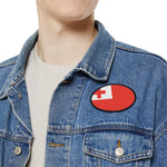 Flag Village Tonga Flag Embroidery Iron-On Patches FV-PT0079