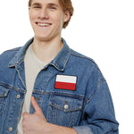 Flag Village Poland Flag Embroidery Iron-On Patches