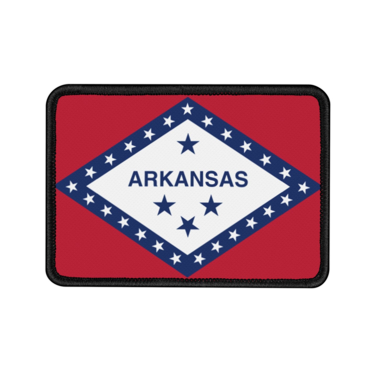 Flag Village Arkansas State Flag Embroidery Iron-On Patches