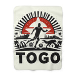 Flag Village Togo Sporting Flag Sherpa Fleece Blanket TGO0002