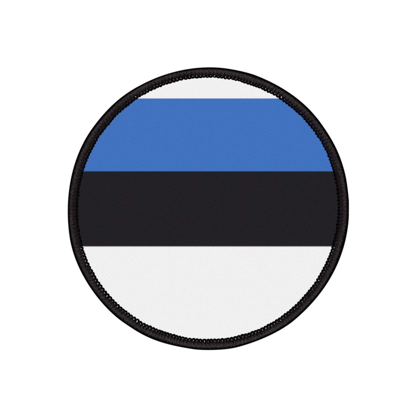 Flag Village Estonia Flag Embroidery Iron-On Patches