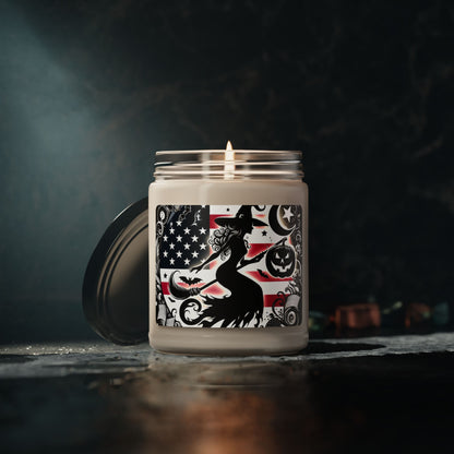 Flag Village Halloween Pretty Witch Scented Soy Candle, 9oz HW0027