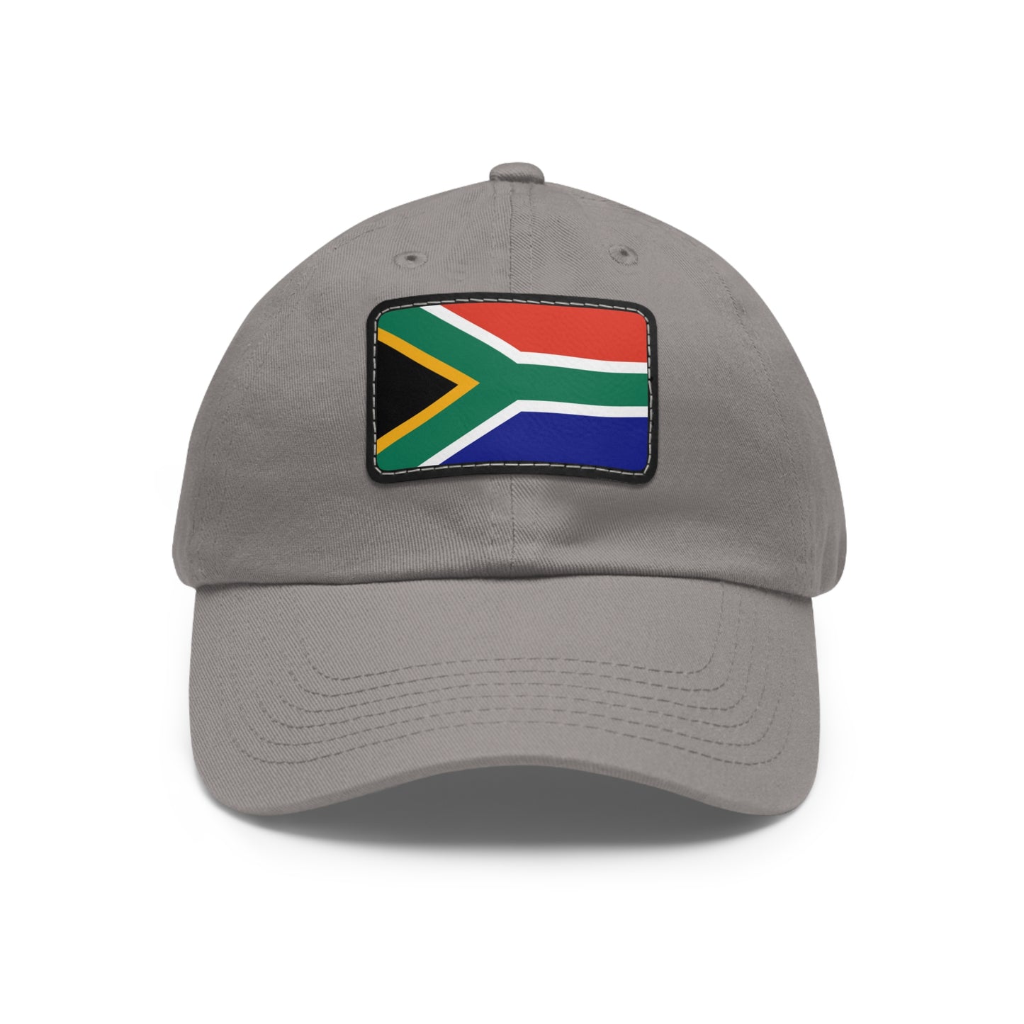 Flag Village South Africa Flag Hat Cap with Leather Patch